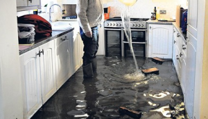 Como resolver uma inundação em casa